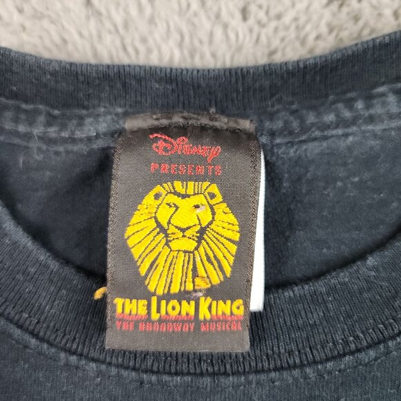 Disney The Lion King Broadway Musical Short Sleeve Shirt Size Medium Theatre - Picture 7 of 9